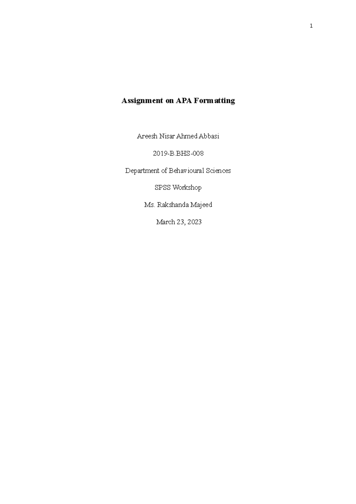 Spss Graphs In Apa Format at Jack Black blog