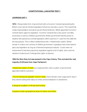 1 - constitutional dispensation - INTERPRETATION OF STATUTES SECTION 3 ...