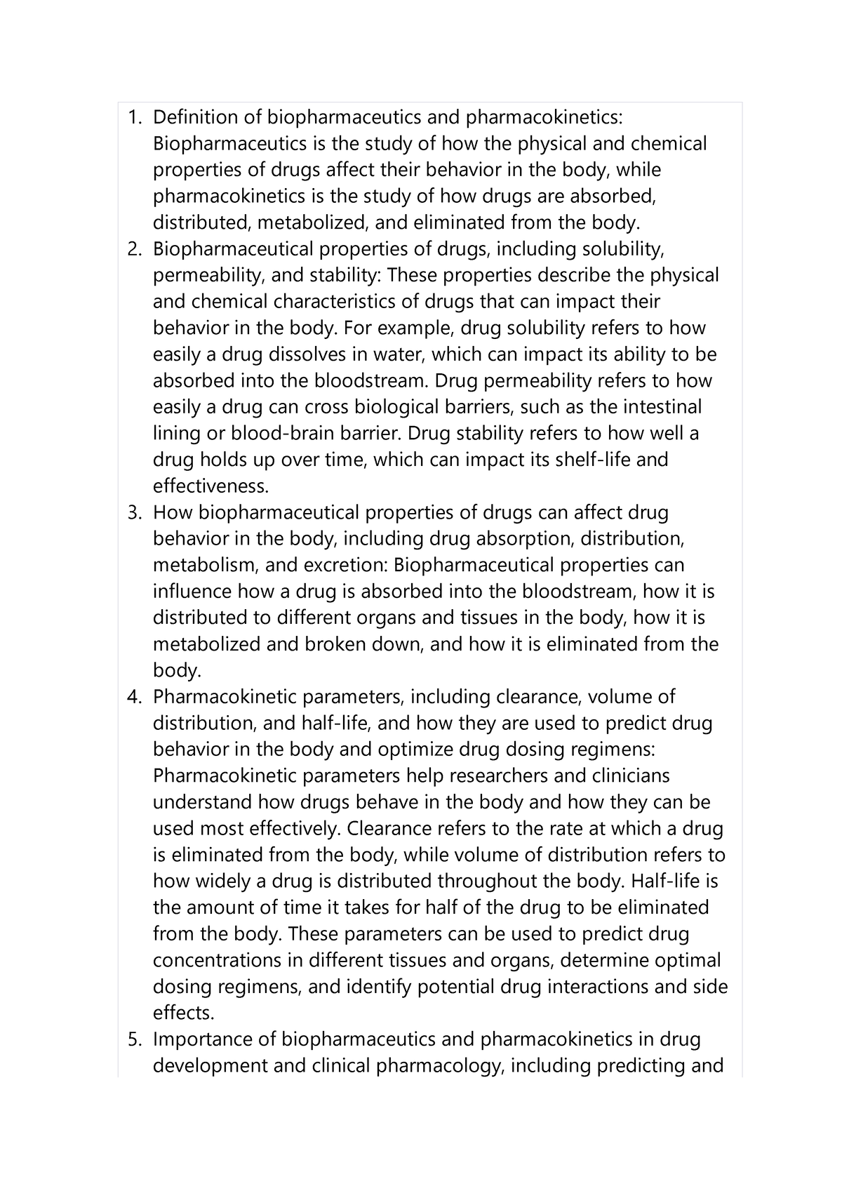 Biopharmaceutics AND Pharmacokinetics - Definition of biopharmaceutics ...