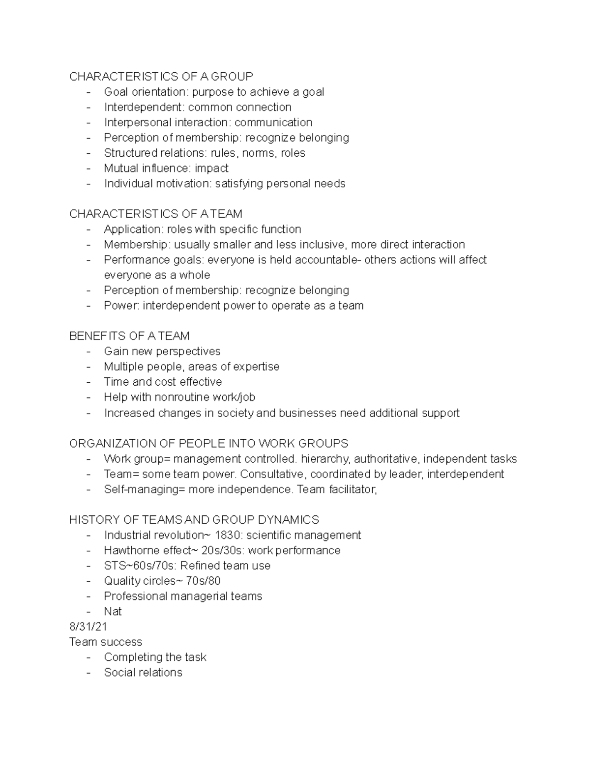 gd-chapter-1-notes-characteristics-of-a-group-goal-orientation