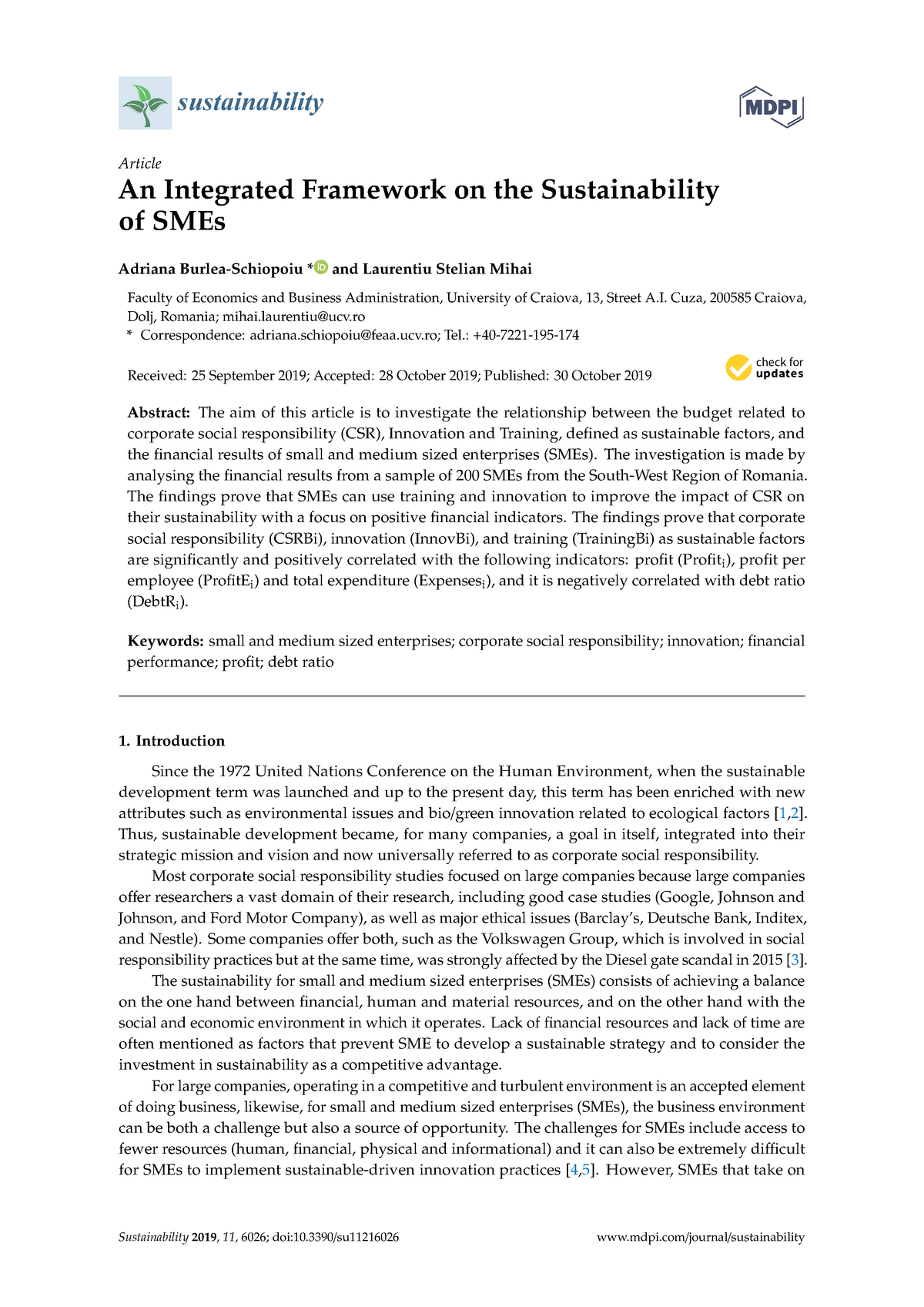 Sustainability-11-06026 - Sustainability Article An Integrated ...