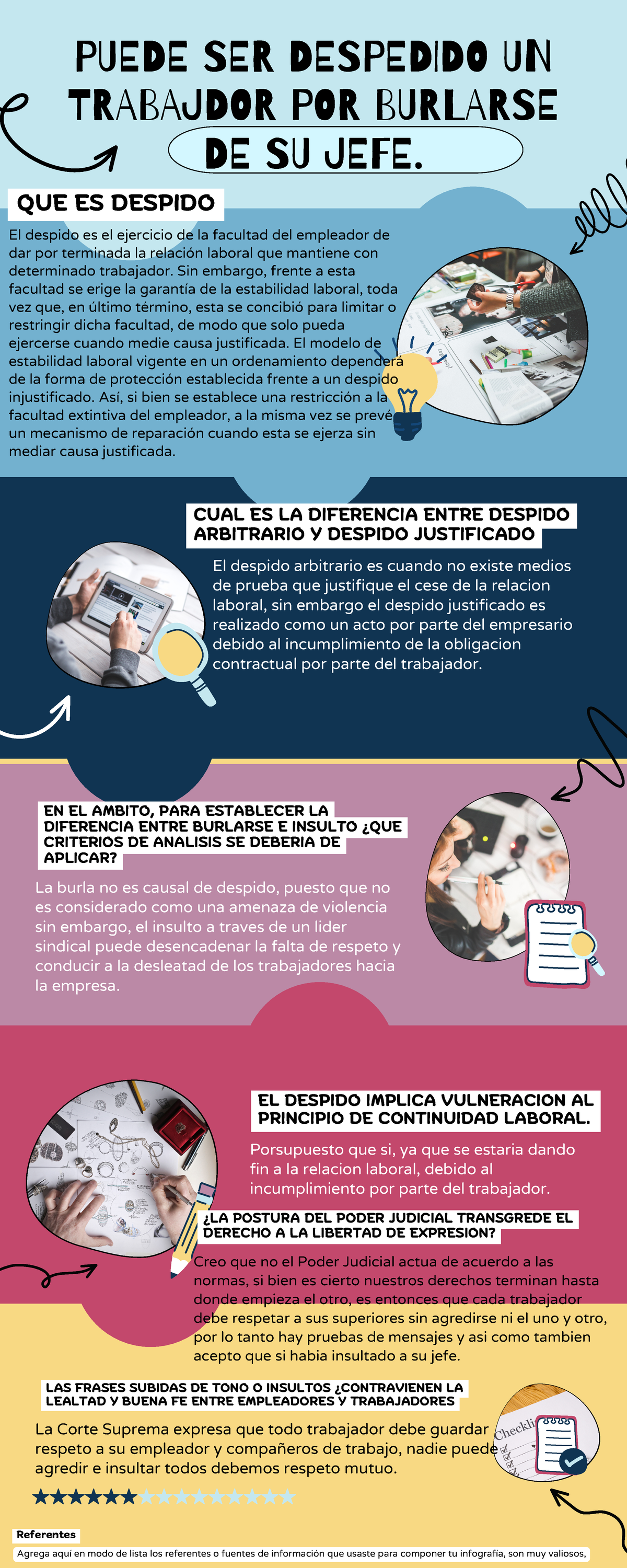 Despido Laboral - Bueno - PUEDE SER DESPEDIDO UN TRABAJDOR POR BURLARSE ...