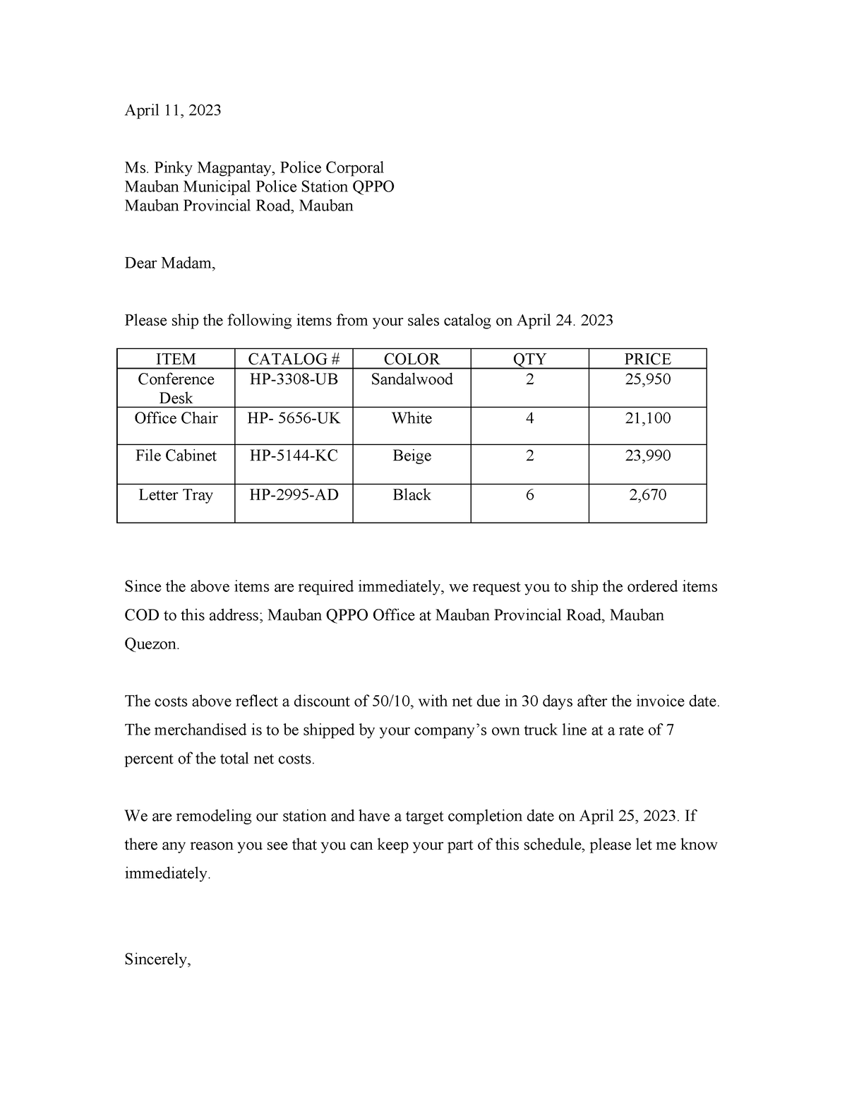 Pinly Magpantay - A lecture notes. - April 11, 2023 Ms. Pinky Magpantay ...