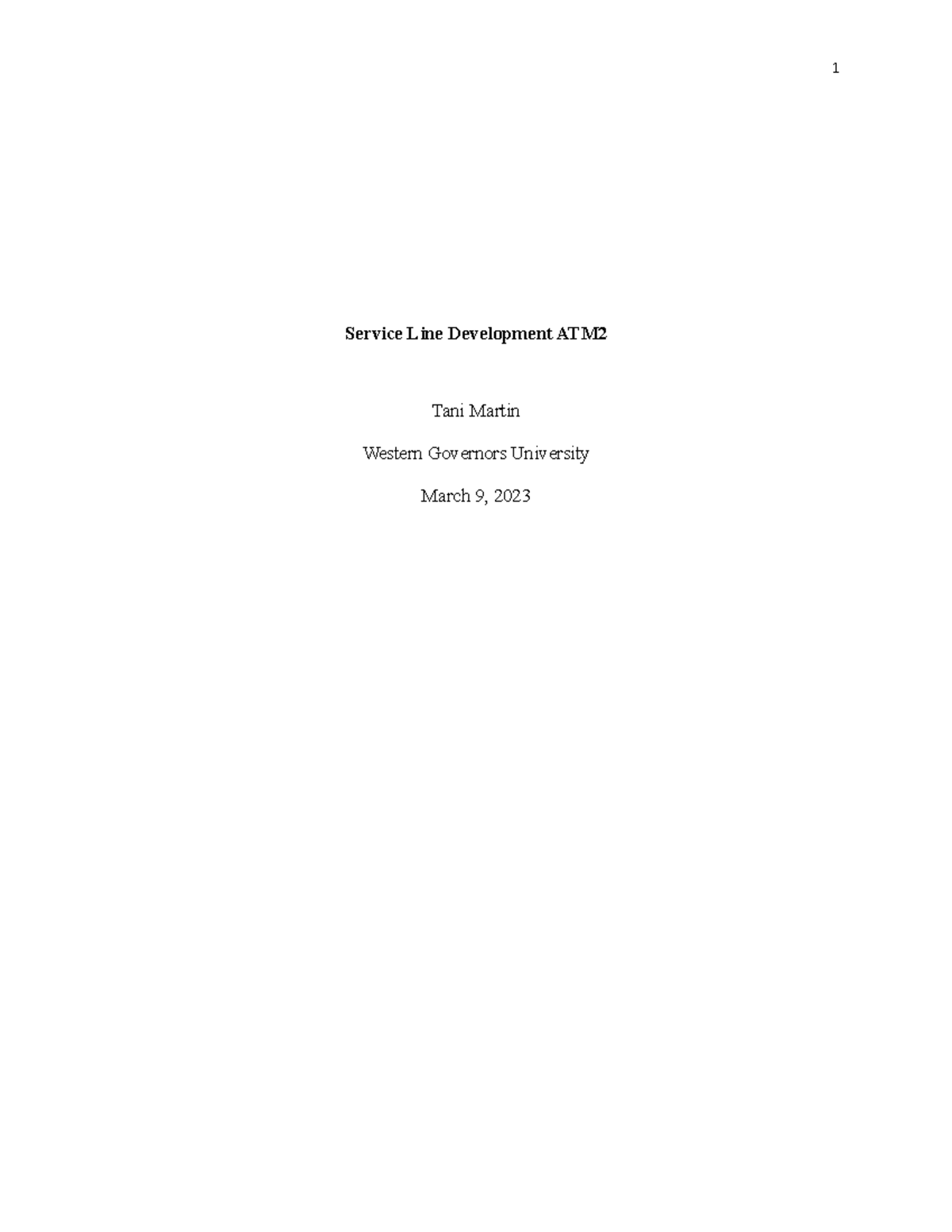 ATM2 Task 1 - ATM Task 1 - Passed 1st attemp - Service Line Development ...