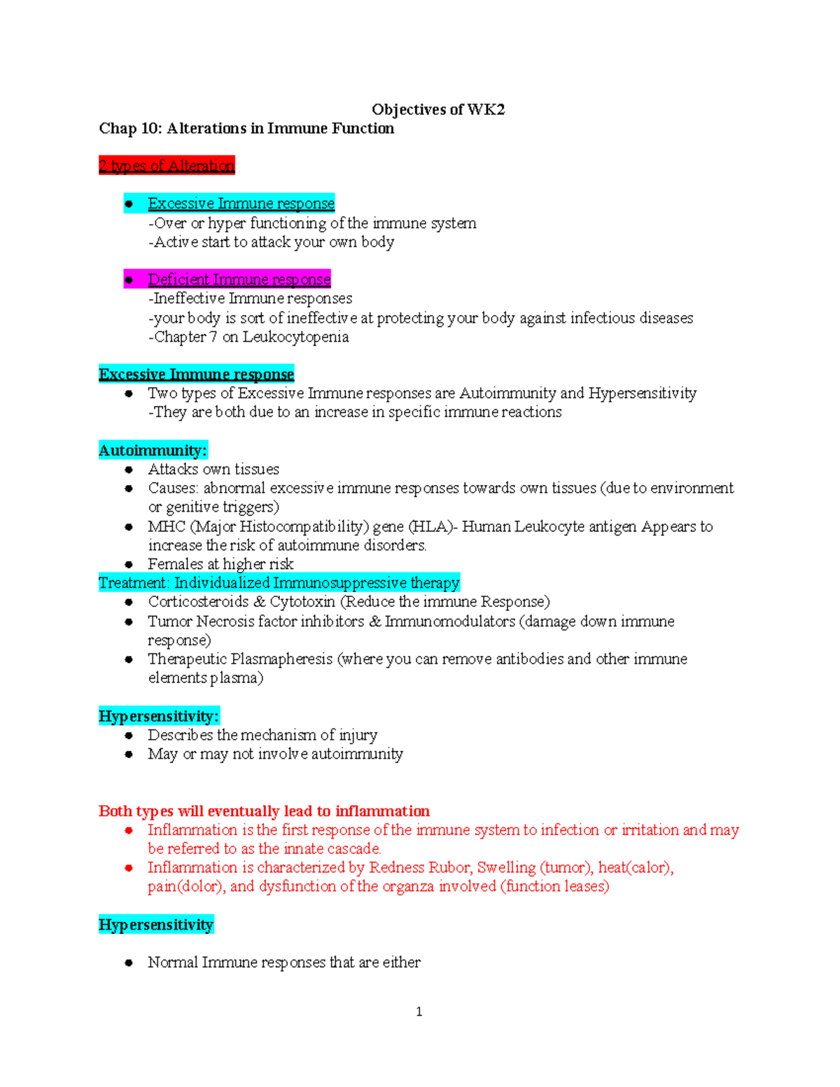 Chapter 10 - PATH 370 - WCU - Studocu