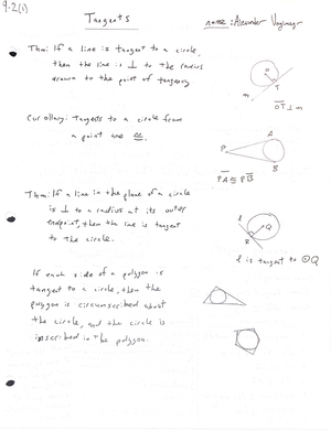 Geometry Packet 9-4 - 383489 - Studocu