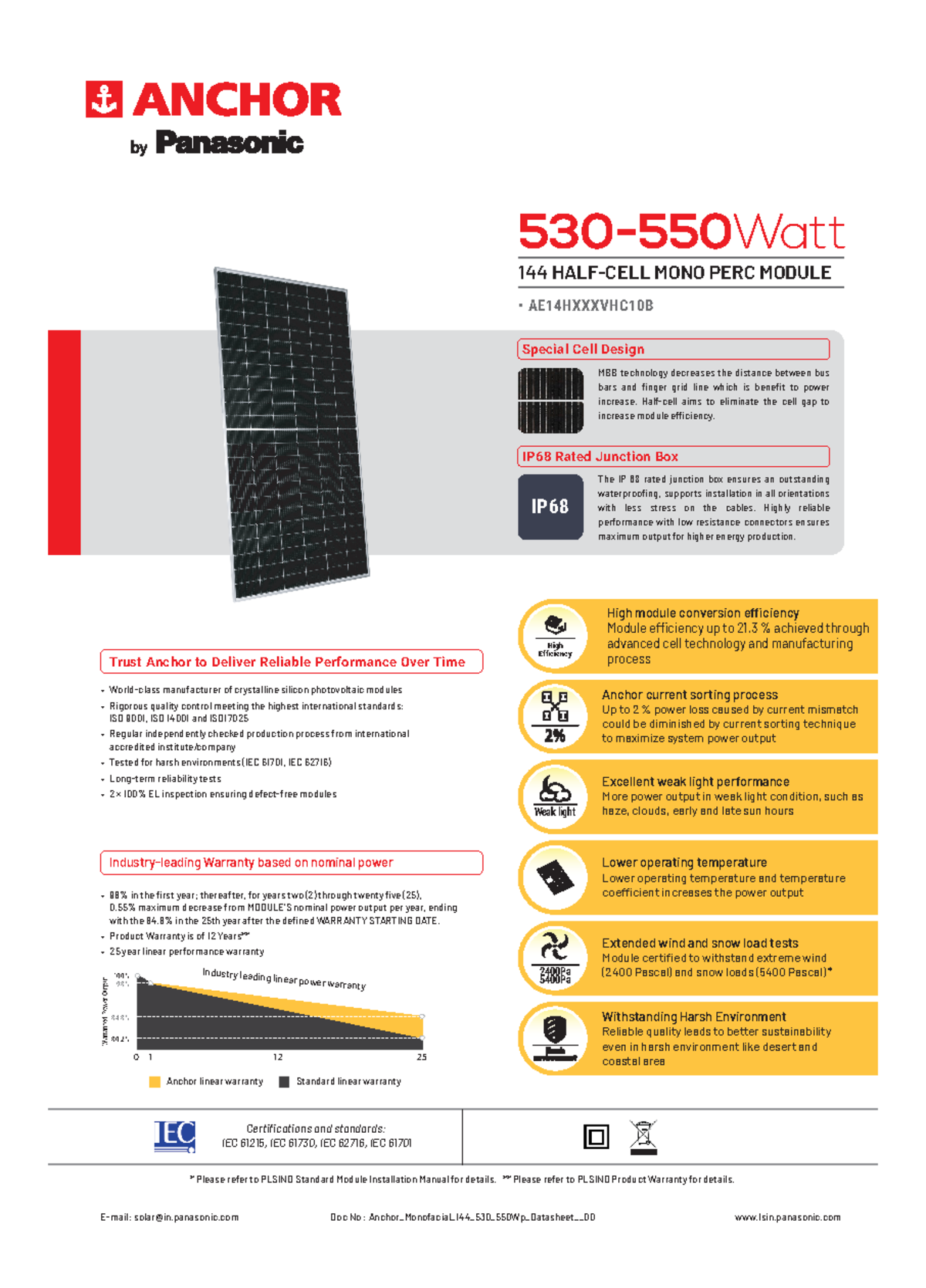 Panasonic 545W - renewable energy - World-class manufacturer of ...