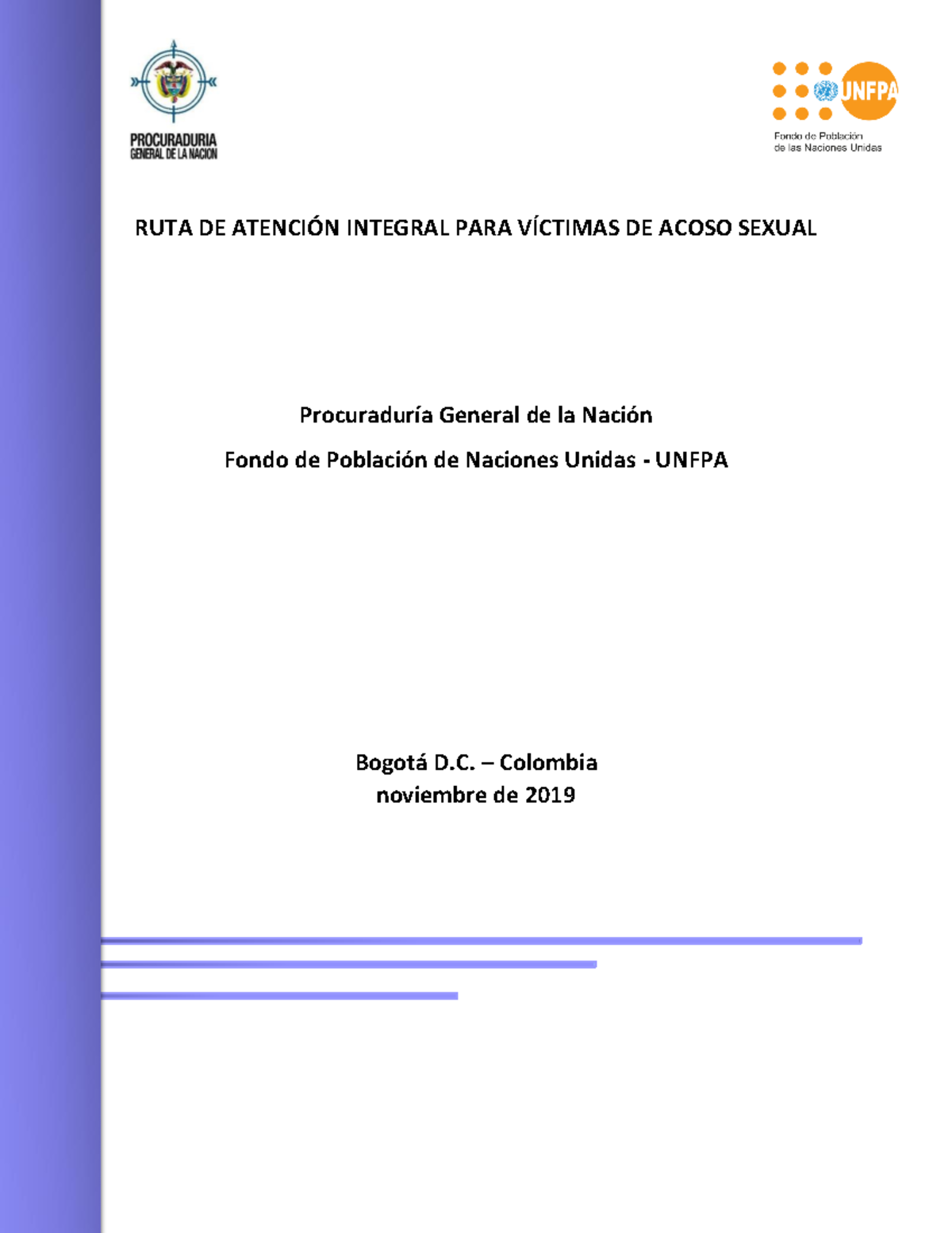 PrevencióN AtencióN Acoso Sexual 2020 Final Unfpa-V2 Colombia - RUTA DE ...