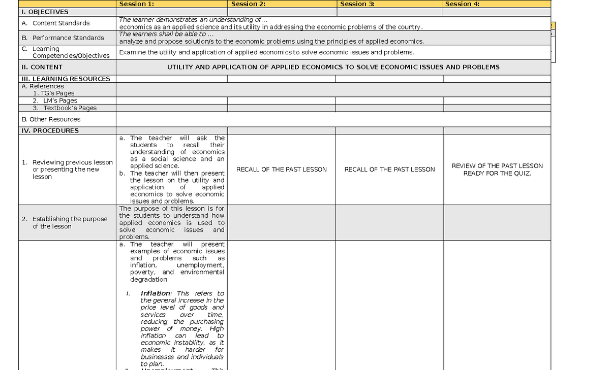 AE Q1 WEEK 2 - DLL - DAILY LESSON LOG Department of Education School ...