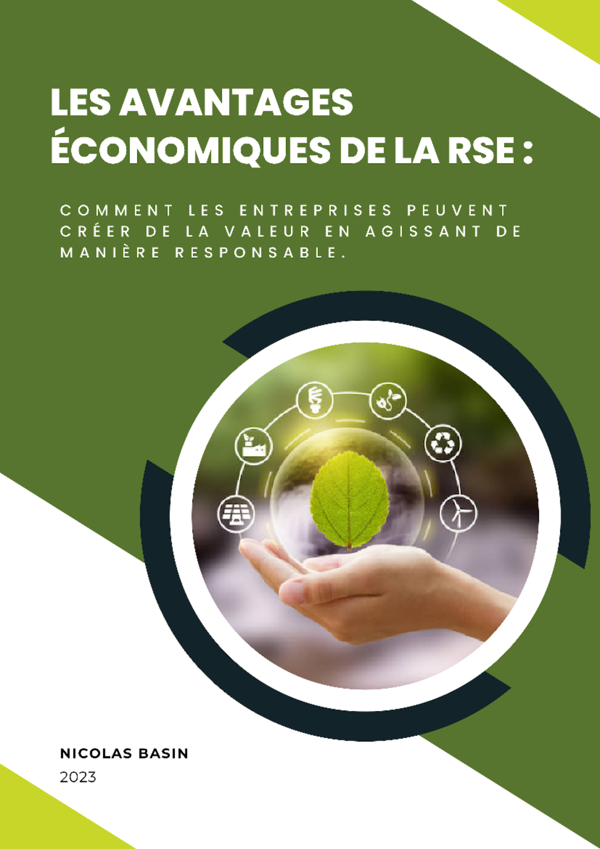 Les avantages conomiques de la RSE 1683279152 - TABLE DES MATIERES ...