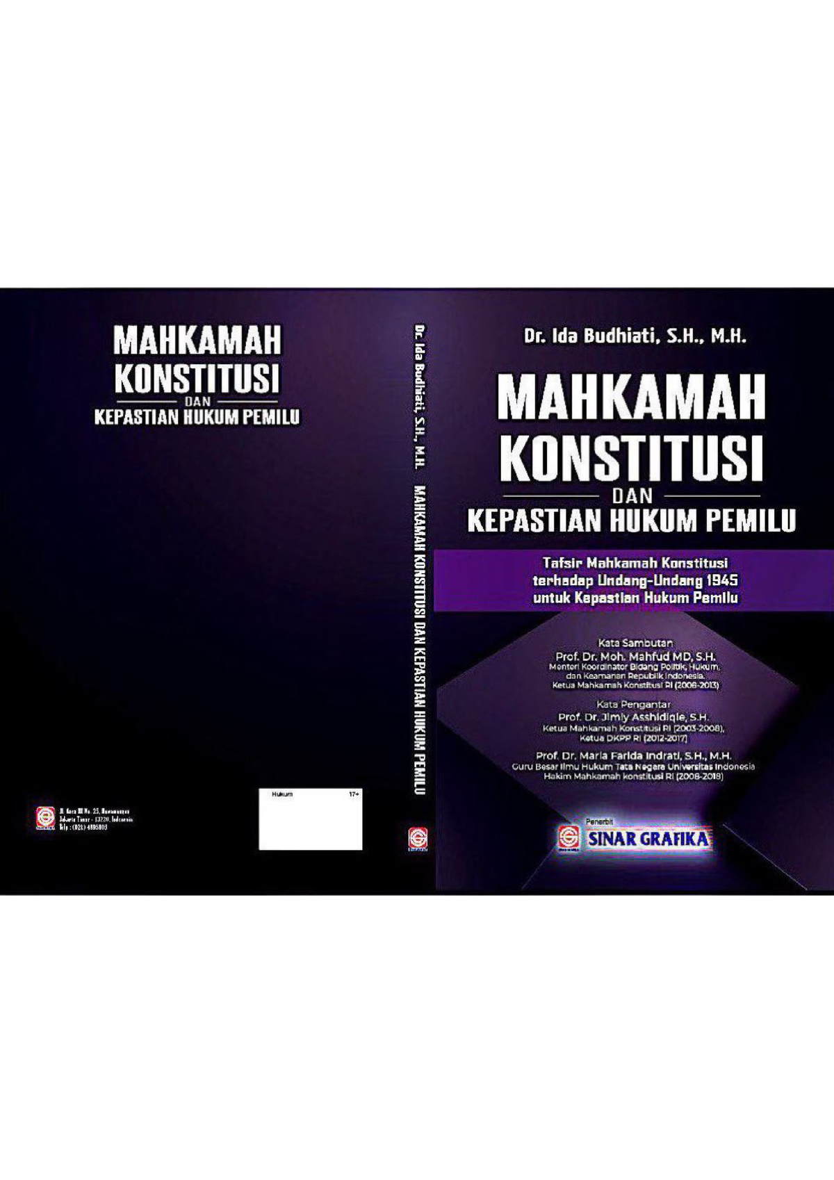 [Buku] Mahkamah Konstitusi DAN Kepastian Hukum Pemilu Tafsir Mahkamah ...