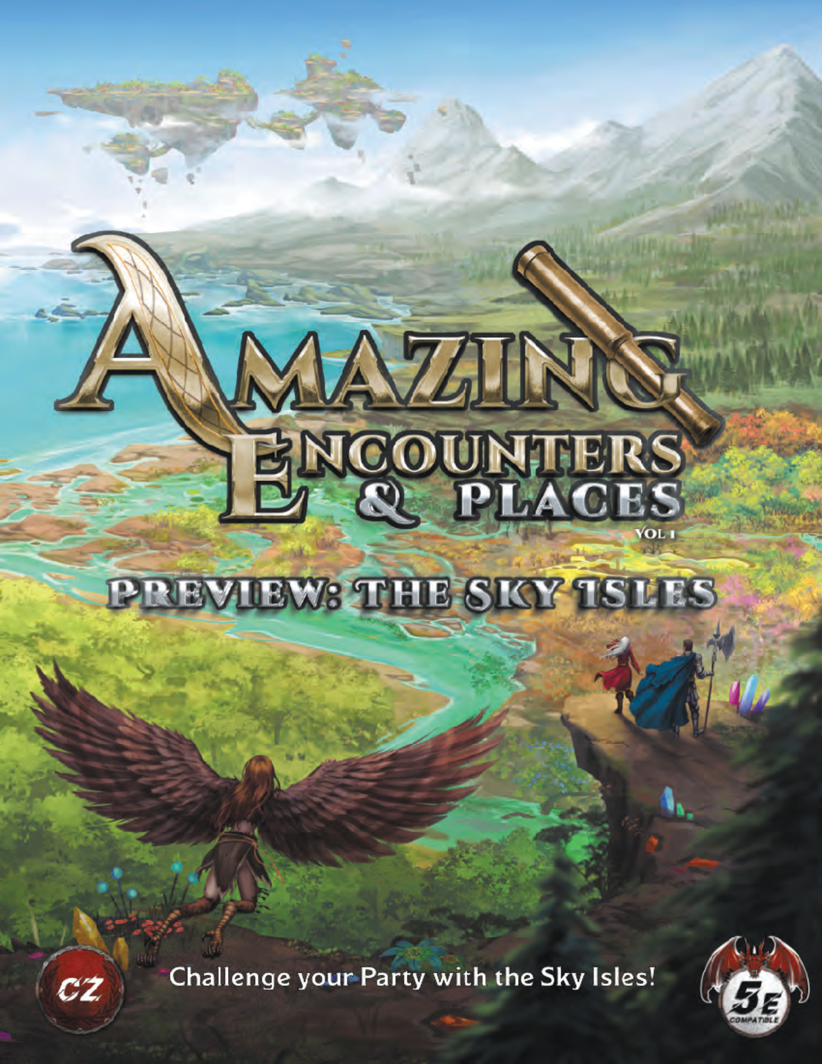 FREE Amazing-Encounters Sample-The Sky Isles Preview - Quick intro ...