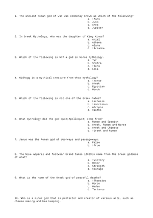 NURS307-Diagram-4 - Schoolcraft - The Ancient Roman God Of War Was ...