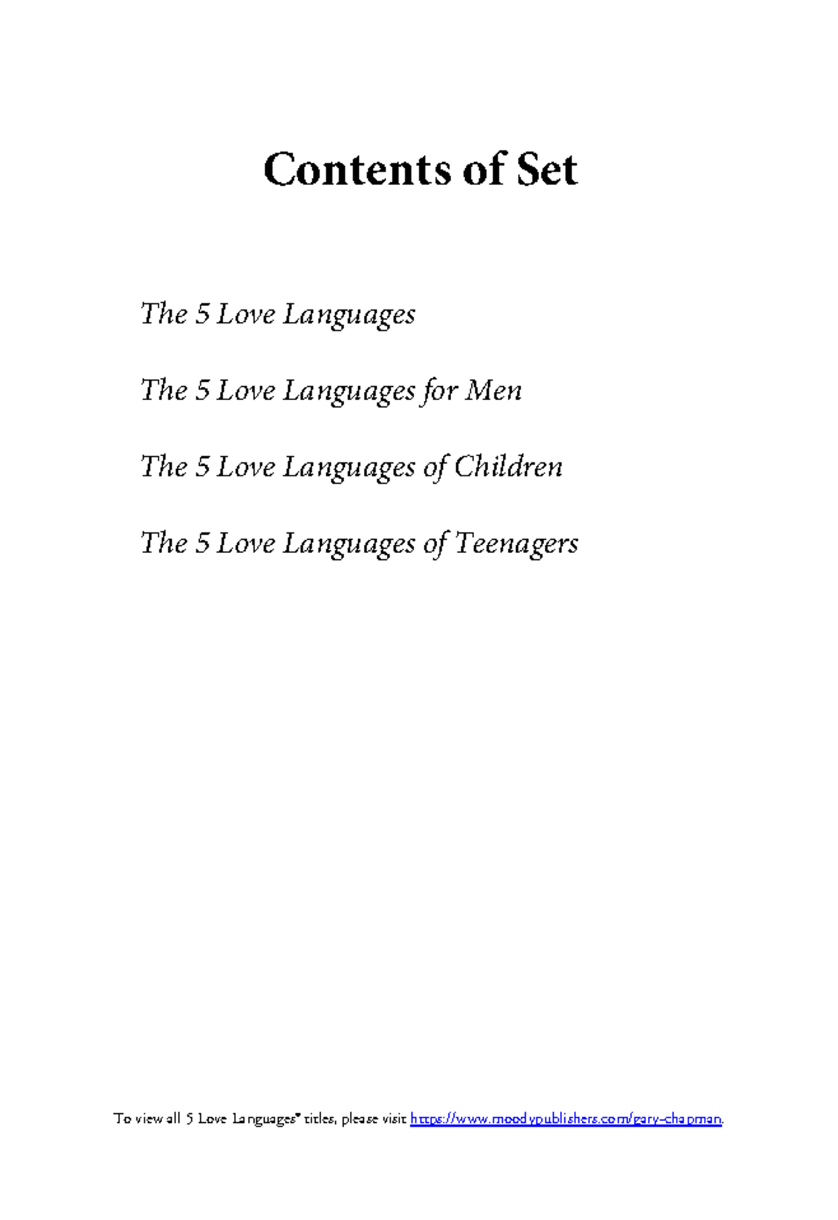 5-love-languages-contents-of-set-the-5-love-languages-the-5-love