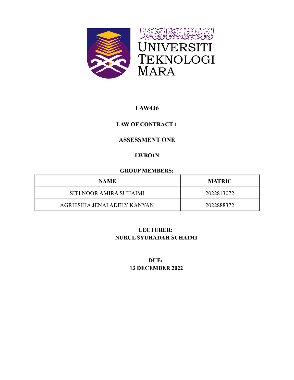 contract assignment laws