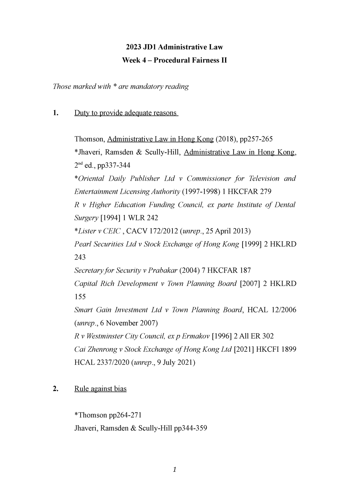 Week 4 Lecture Outline 2023 2023 JD1 Administrative Law Week 4   Thumb 1200 1698 