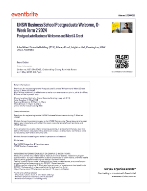 Marketing Fundamentals Course Outline - UNSW Course Outline MARK2012 ...