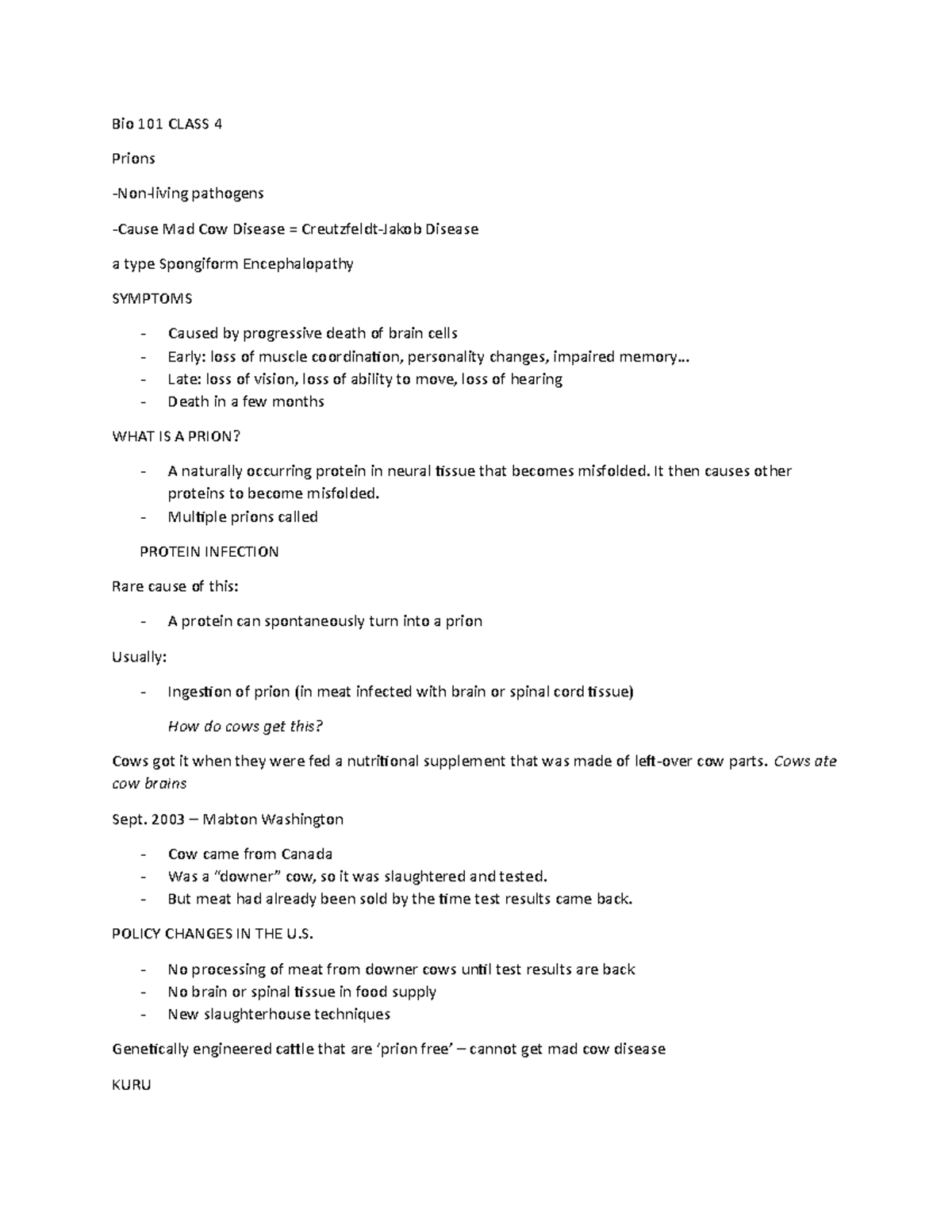 biology-101-class-4-notes-bio-101-class-4-prions-non-living