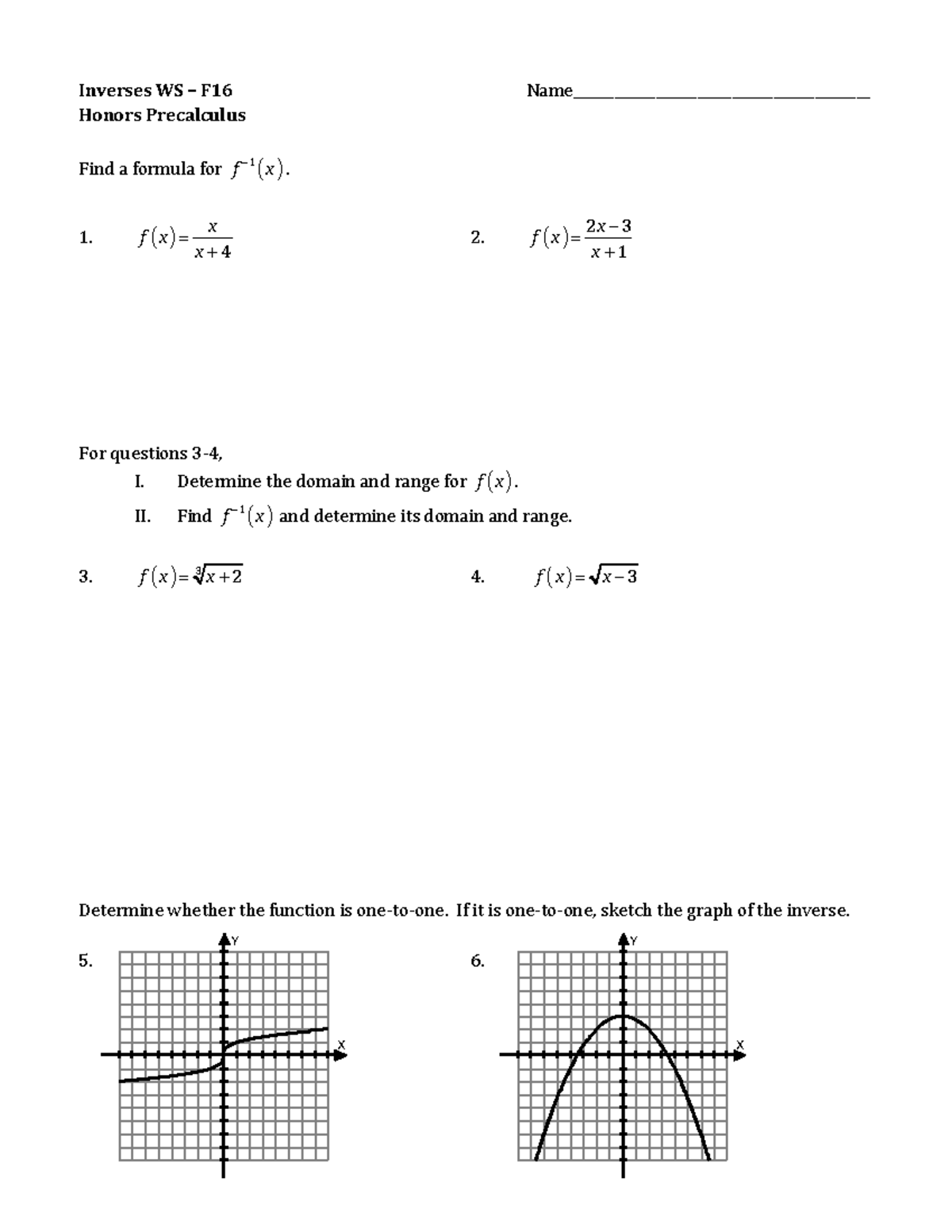 inverses-ws-f16-practice-ws-x-y-x-y-inverses-ws-f16-studocu