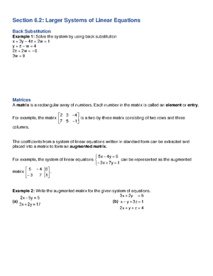 Maths lab-1 june - chapter wise assignment - MATH 1324 - 1 Question- 2 ...