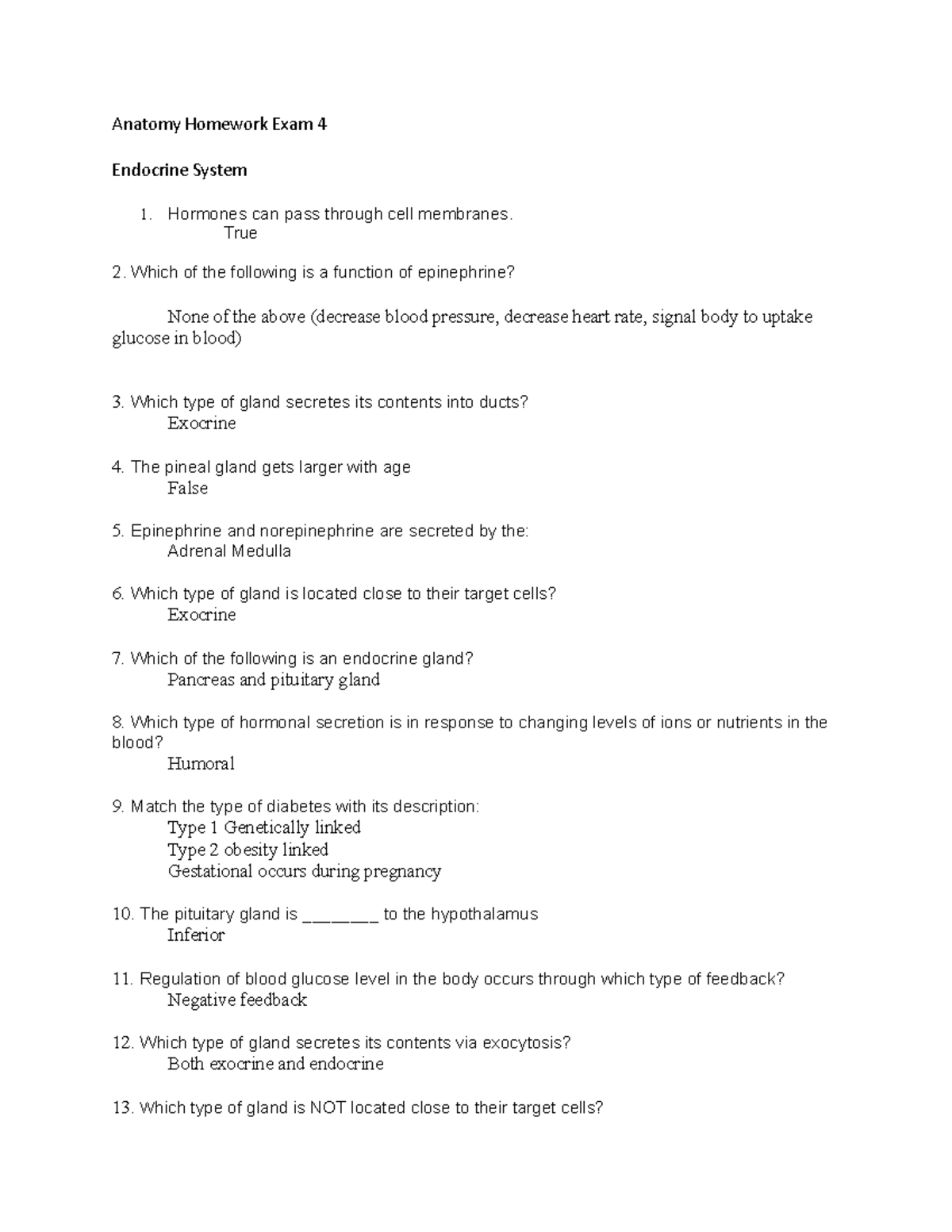 homework-exam-4-hormones-can-pass-through-cell-membranes-which-of-the-following-is-a-function