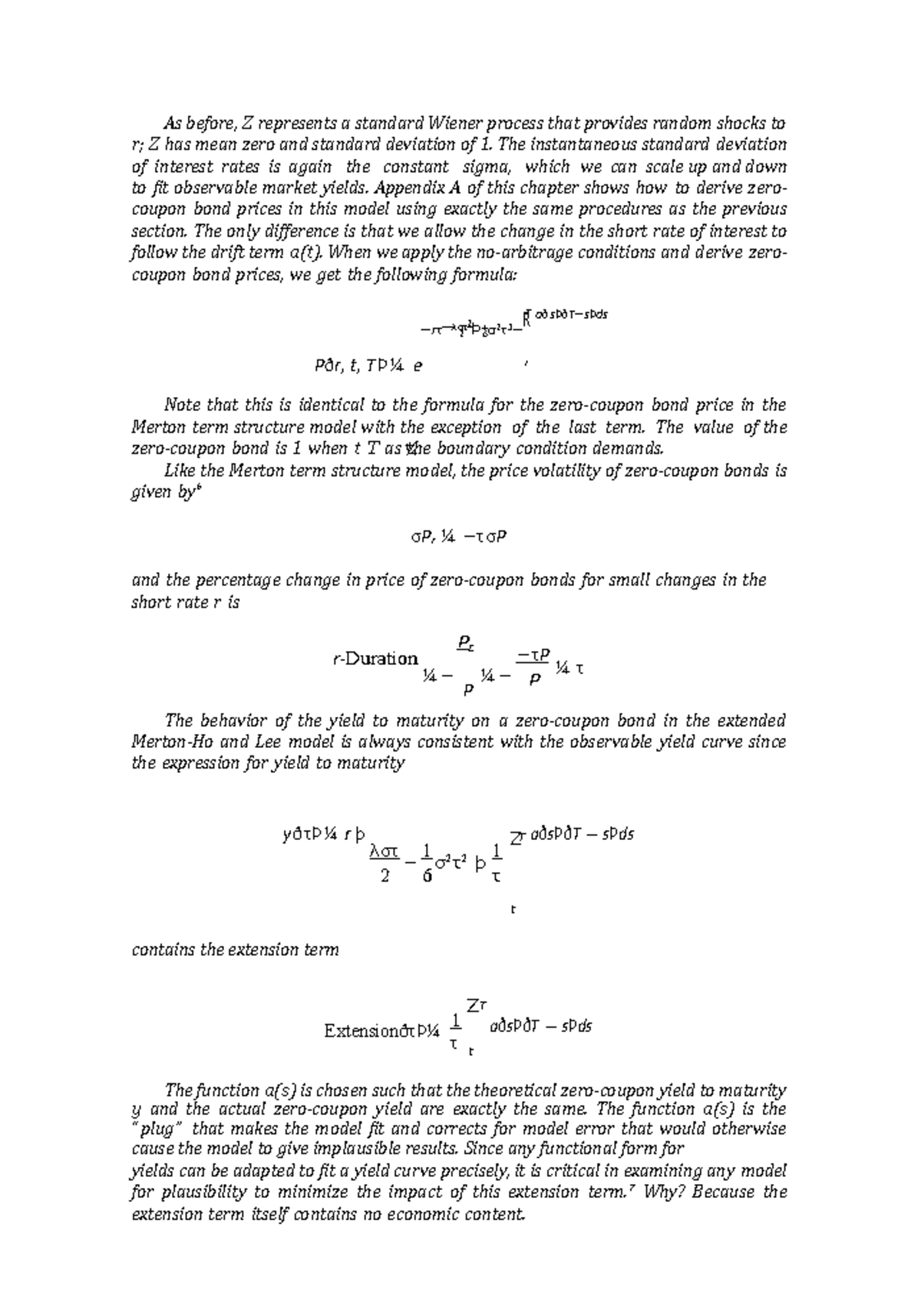 45 Financial Risk Management - As before, Z represents a standard ...