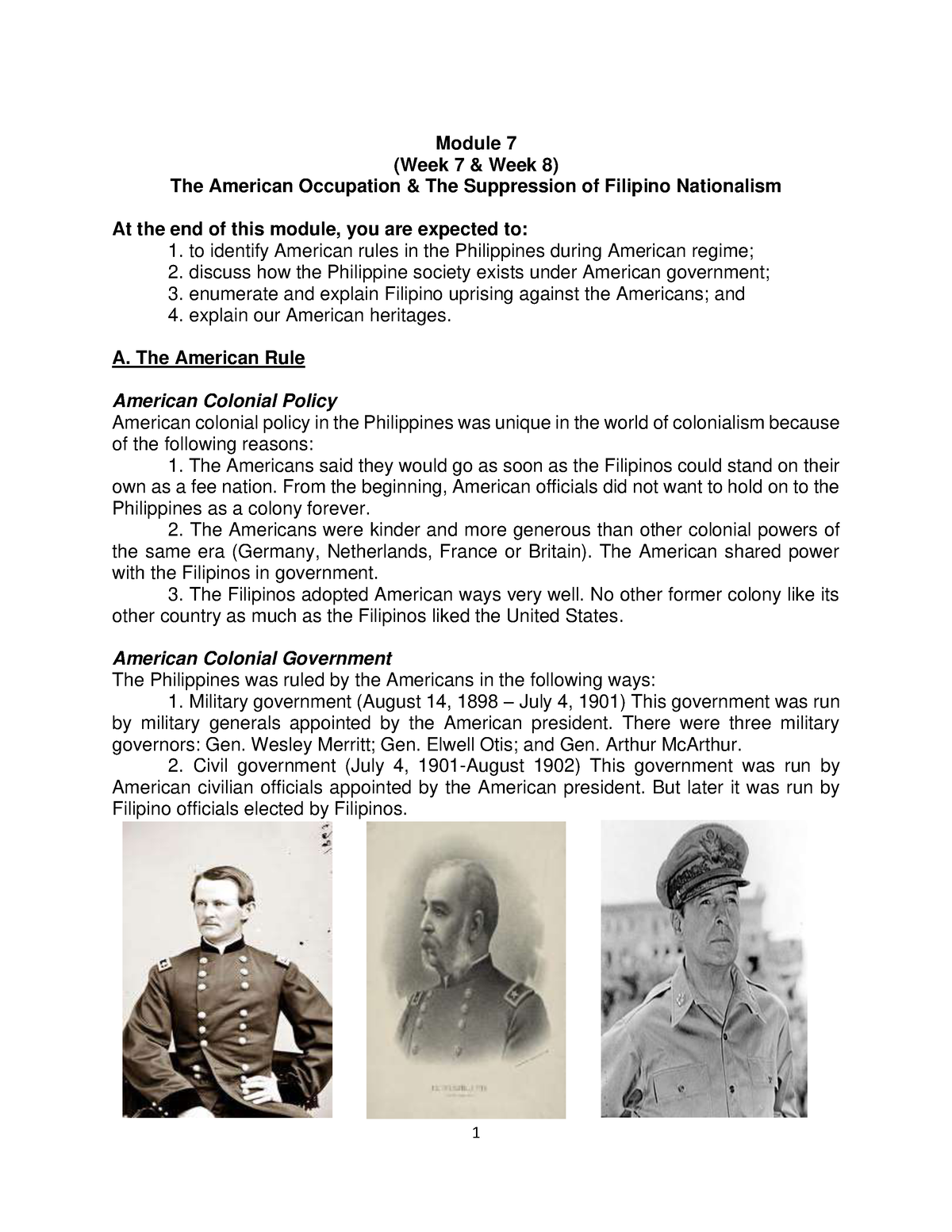 philippine american war essay