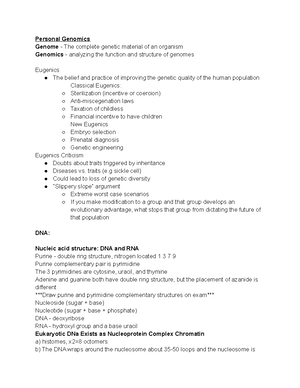 BIO CORE 2 Exam 3 Notes - Chapter 18 : Regulation of Gene Expression I ...