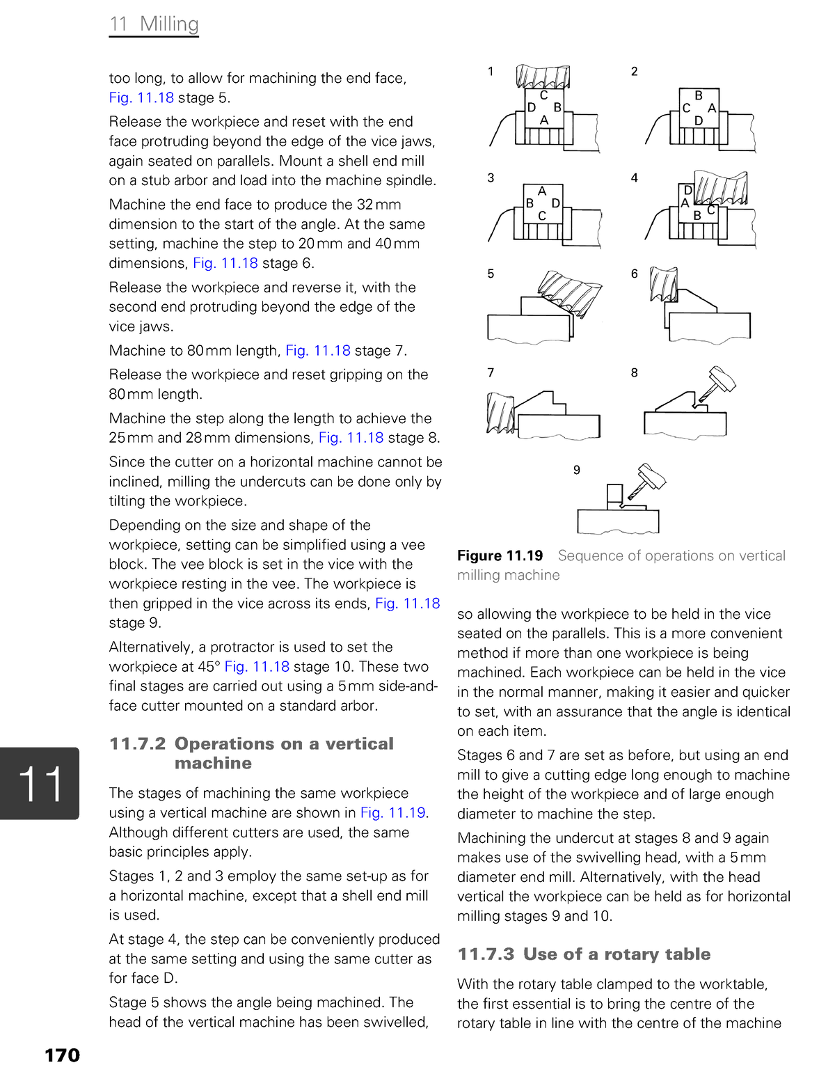 Automotive Workshop Practice 29-63 - 11 Milling 11 170 So Allowing The ...