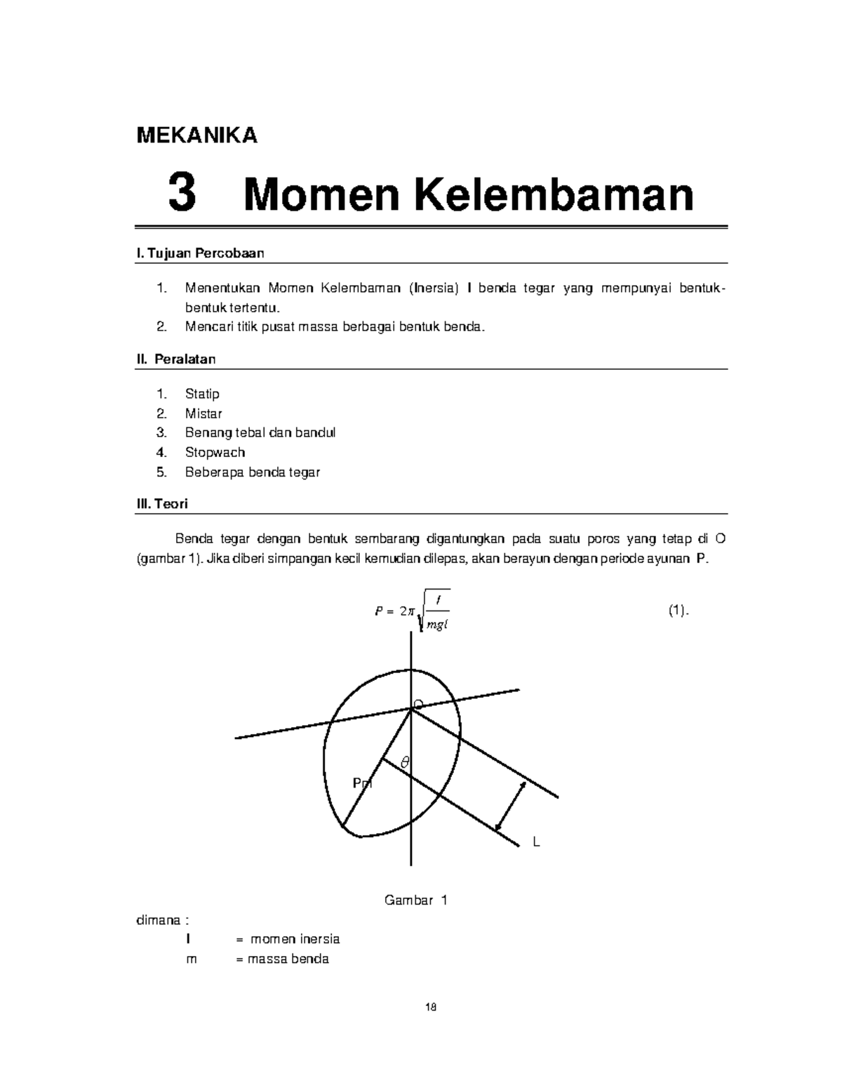 Momenkelembapan - Lecture Notes Momen Kelembapan - MEKANIKA 3 Momen ...