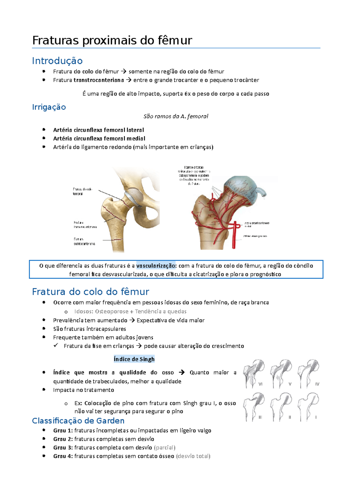 Fraturas Proximais do Fêmur - Fraturas proximais do fêmur💐 Experimente ...