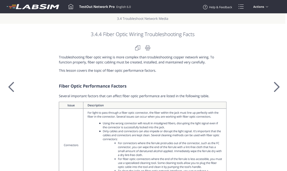 Test Out Lab Sim 13 Test Out Lab Sim TestOut Network Pro English 6