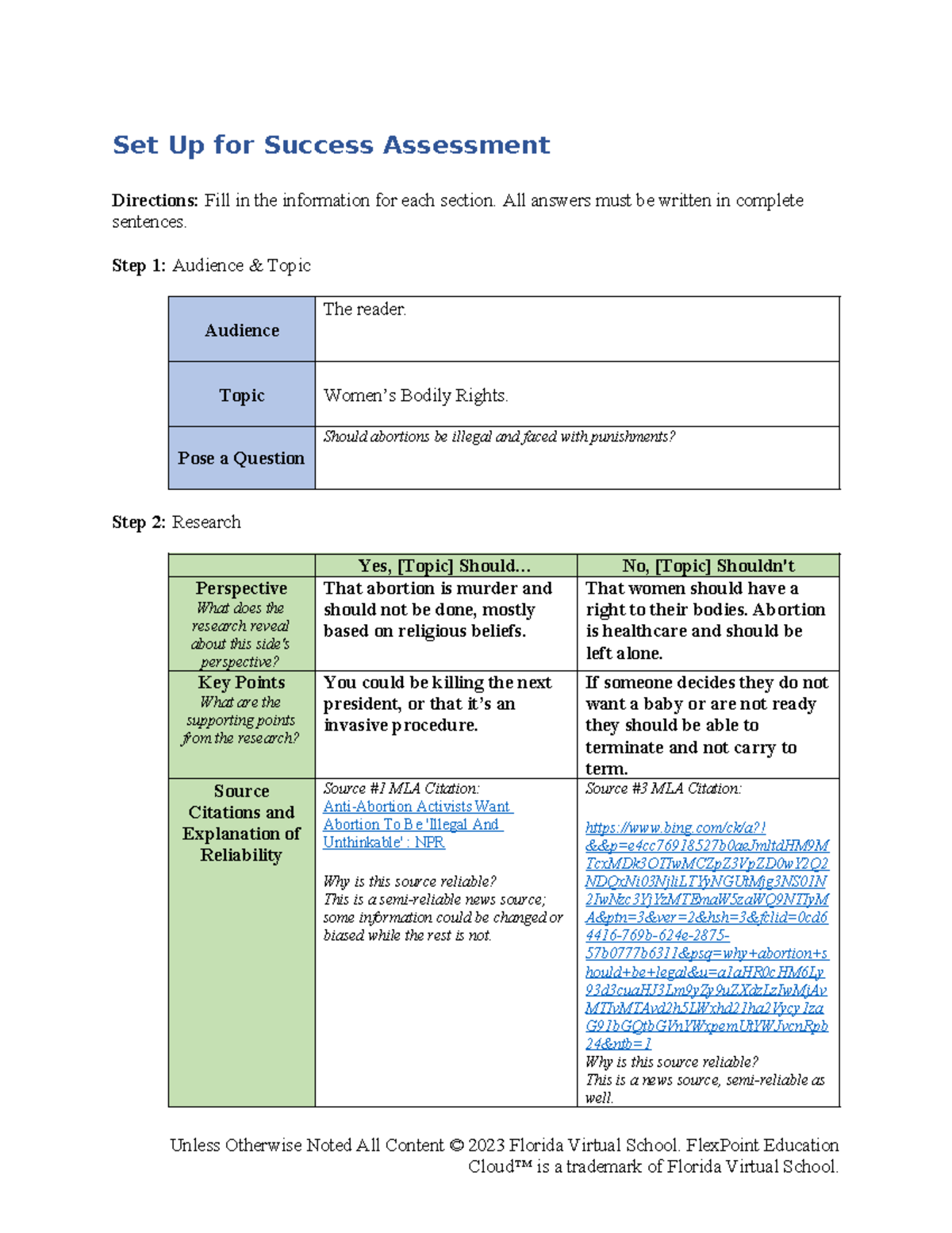 5.2 ELA 4 - qoojnmdf - Set Up for Success Assessment Directions: Fill ...