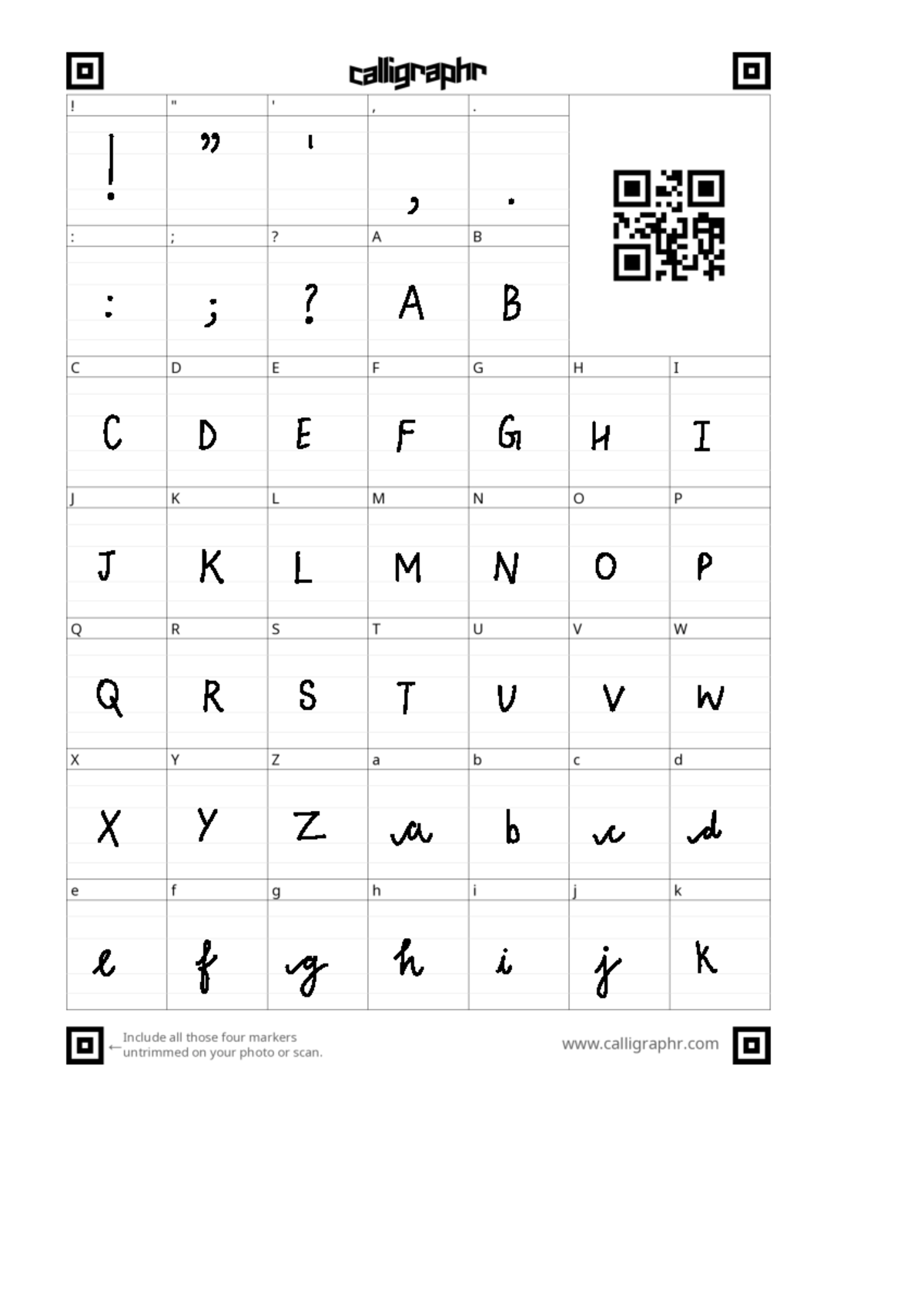 Calligraphr-Template - bechelor of art philosophy honours - Studocu
