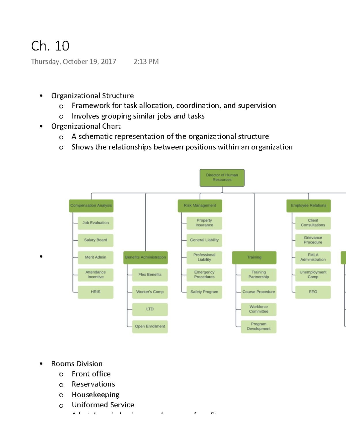 Ch. 10 - Notes from power point on chapter 10 - Warning: TT: undefined ...