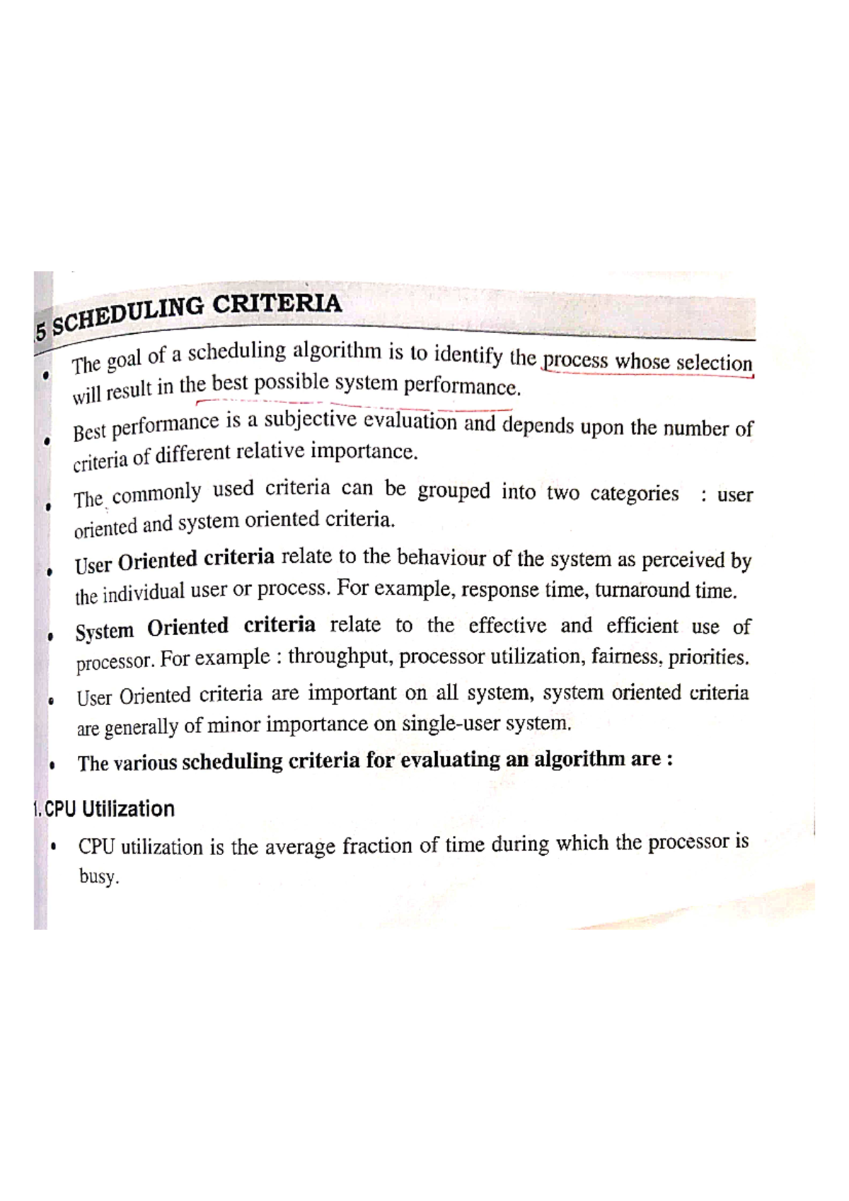 scheduling-criteria-foundations-of-operating-system-dse-studocu