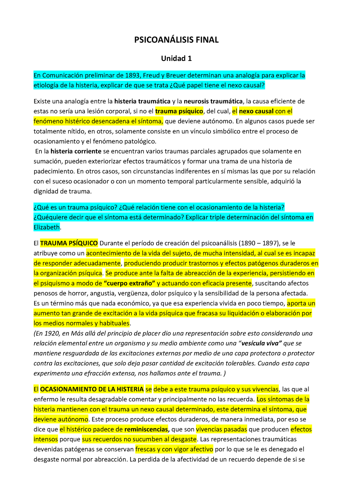 Resumen-Final-Sof Ã A - PSICOAN¡LISIS FINAL Unidad 1 En ComunicaciÛn ...