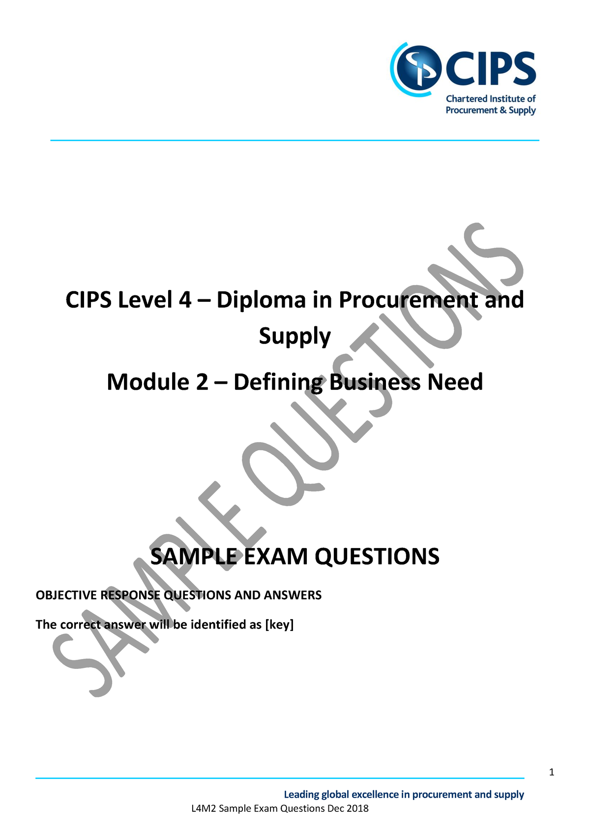 Valid L4M2 Exam Tutorial