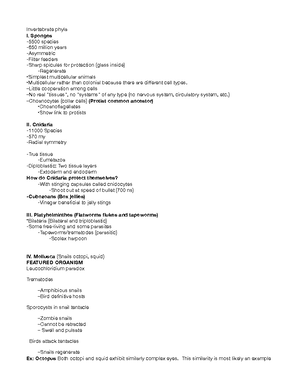 Eukaryotes - Lecture notes 3 - Eukaryotes Goals I. Eukaryotes ...