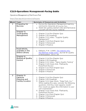 PRactice Test - Notes - Quality Management Methods This Section Covers ...