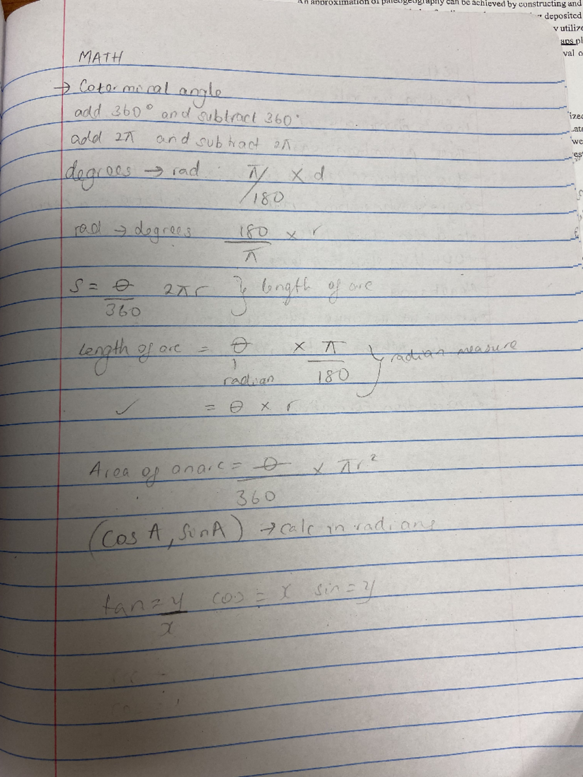 Calculations and lecture notes from chapter 2 - MATH 1316 - Studocu