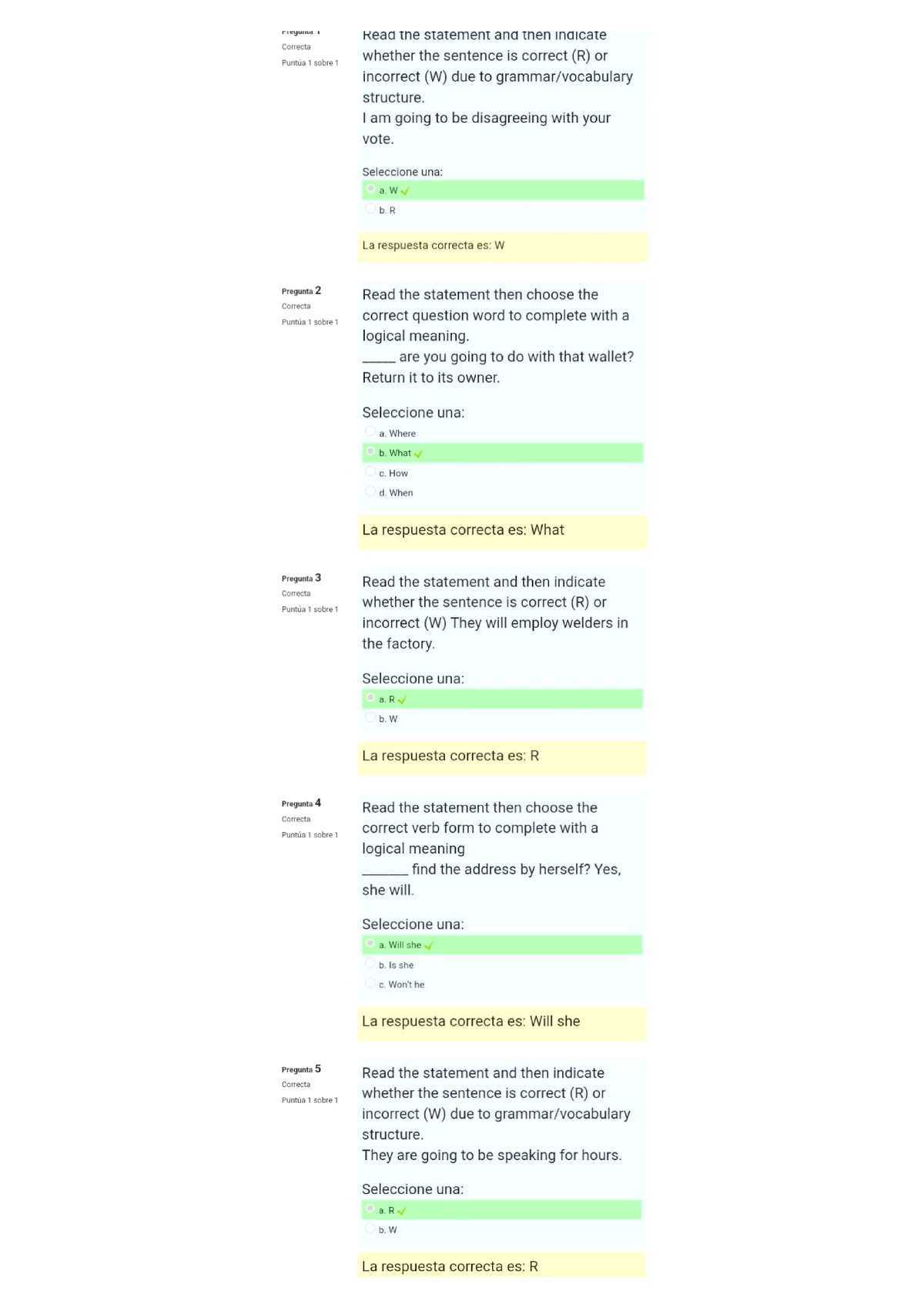 assignment 1 questionnaire u1 idioma extranjero 3