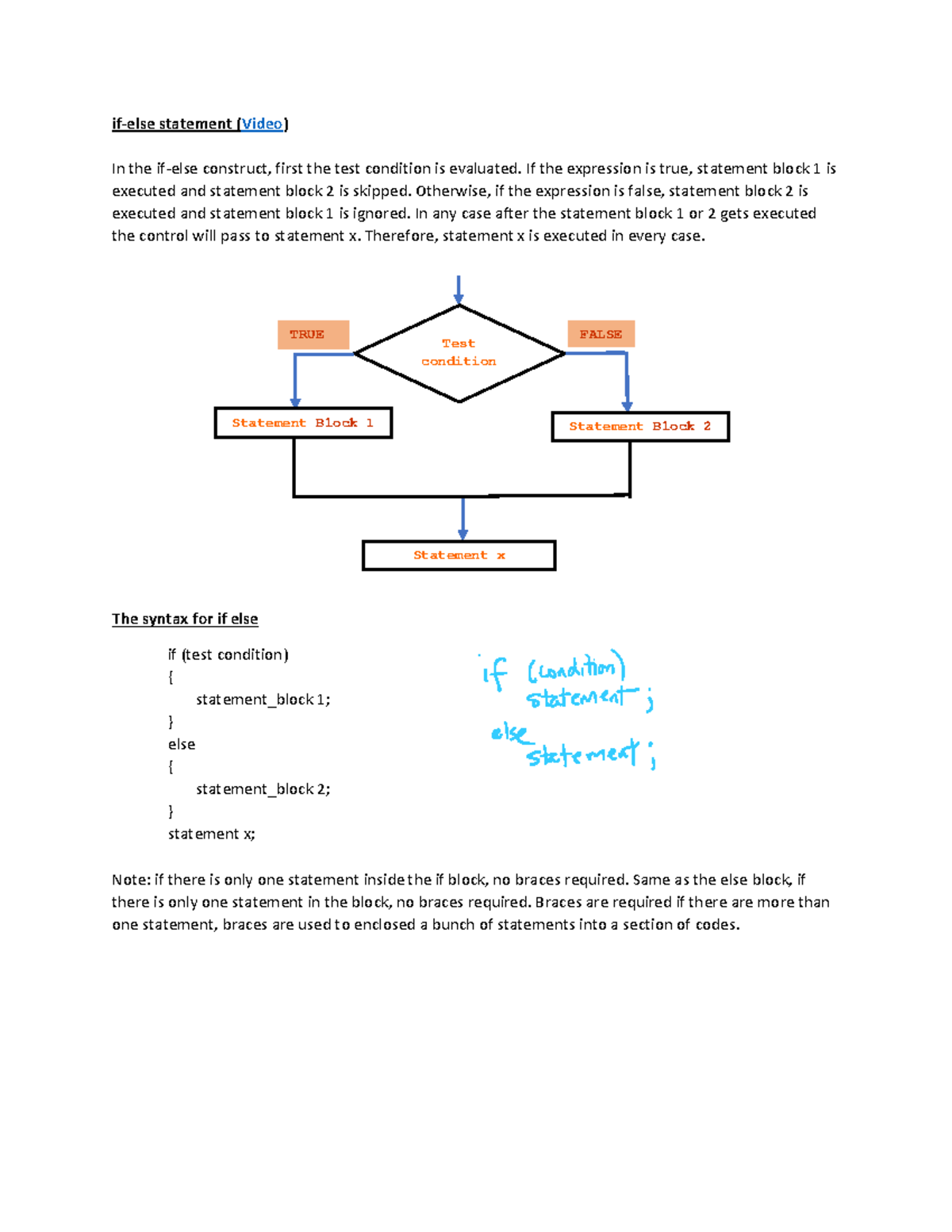 cs36-lesson-19-if-else-statements-1-if-else-statement-video-in-the