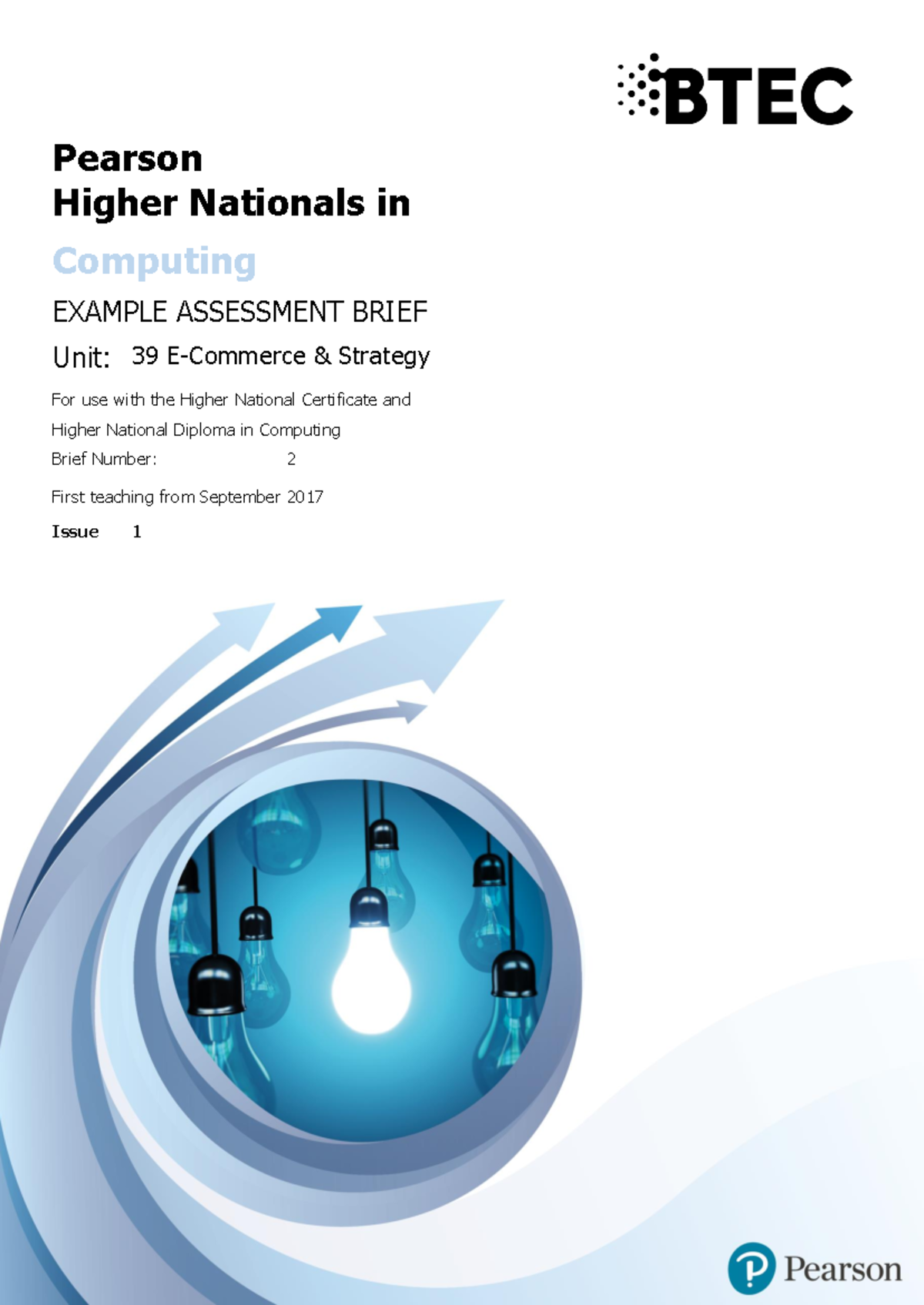 E-Commerce & Strategy Part 2 - Pearson Higher Nationals in Computing ...
