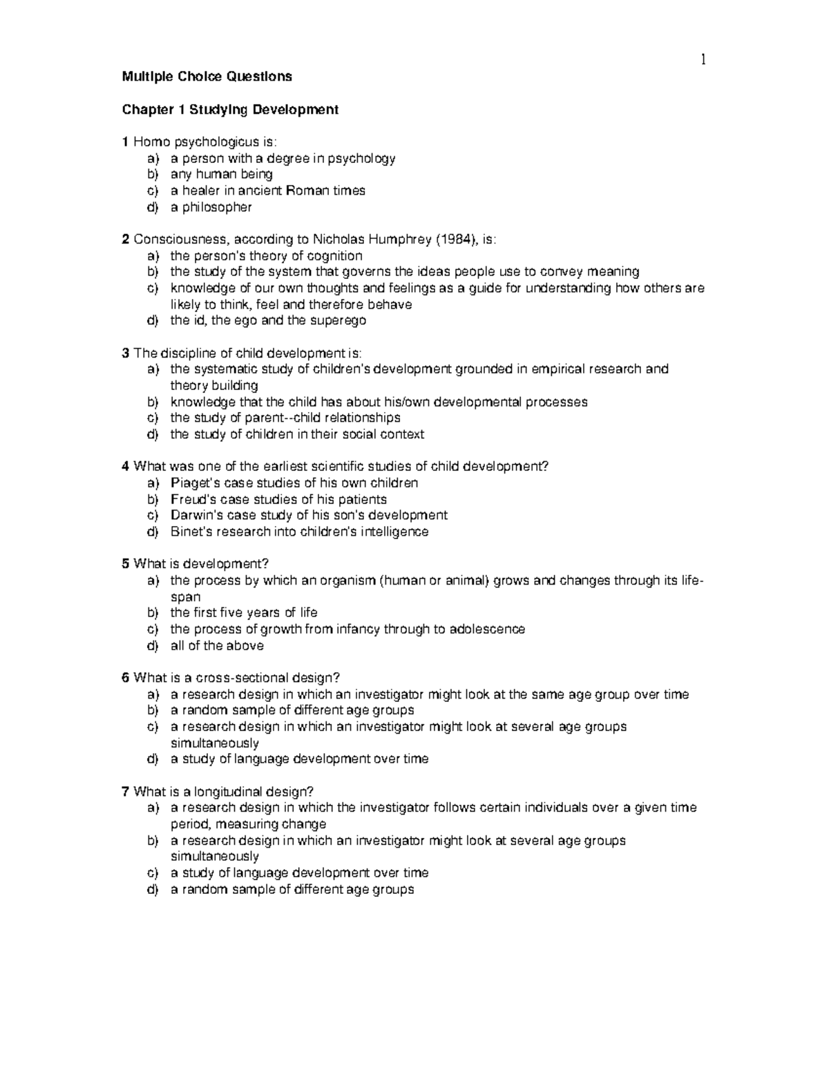 MCQs - Business Research Method - Multiple Choice Questions Chapter 1 ...