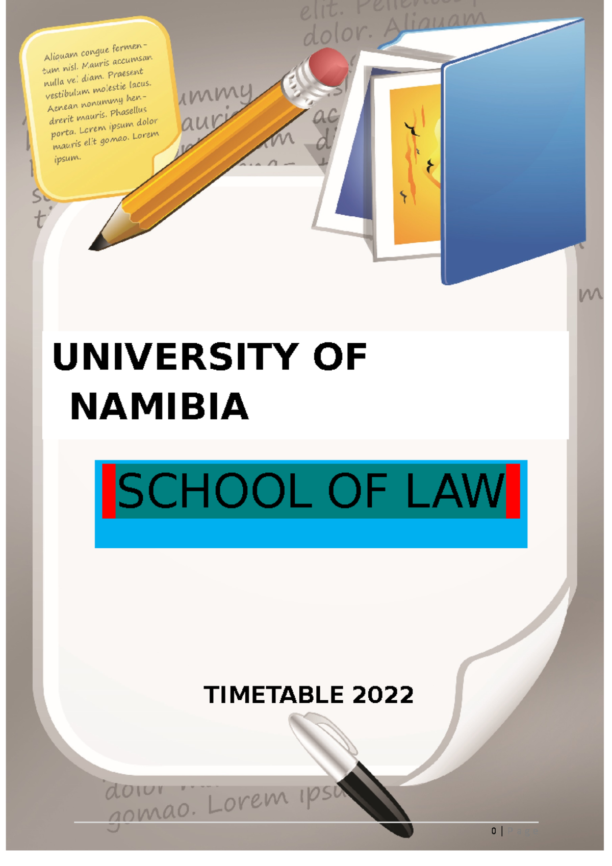 Faculty of Commerce Management and LAW School of Law 2022 - SCHOOL OF