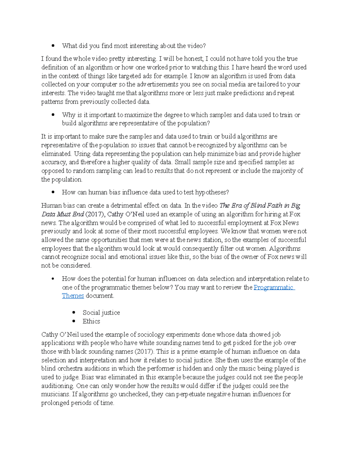 Psy260 discussion #3 - the era of blind faith in big data must end ...