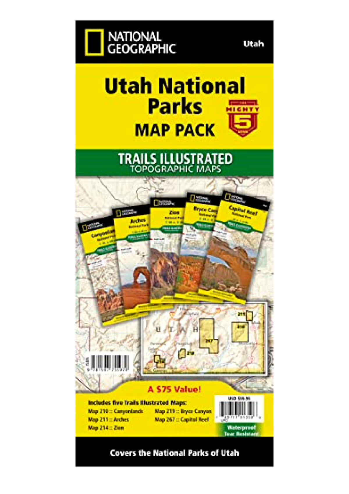 utah national parks map pdf free printable        
        <figure class=