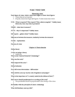 Exam 4 Study Guide - Final Exam-Chapters 9-13 - FINAL EXAM STUDY GUIDE ...