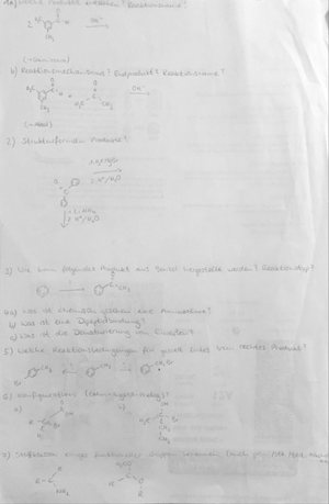 [Solved] Welche Reaktionsarten Gibt Es Bei Organischen Chemie ...